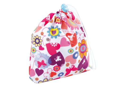 Reusable Wipe Pouch + 5pcs Reusable Wipes (THUMBELINA) - COMBINED SET