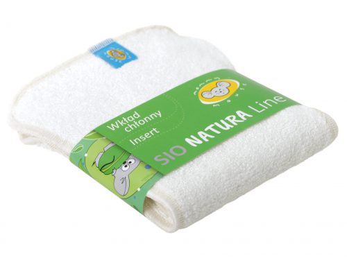 SIO Natura Line insert (unbleached bamboo + organic cotton)