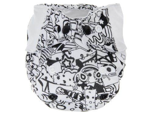 Pieluszka AIO Newborn (BLACK)