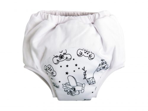 Trenerki – majteczki treningowe dla dzieci (WHITE)