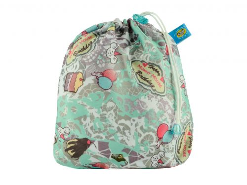 Reusable Wipe Pouch + 5pcs Reusable Wipes (BIRTHDAYS) - COMBINED SET