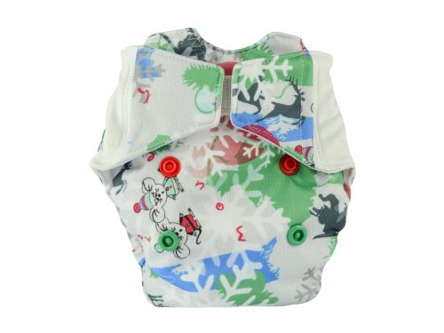 AIO diaper Newborn (WINTER MOUSE)