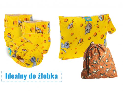 Pakiet pieluszkowy MAŁY idealny do żłobka