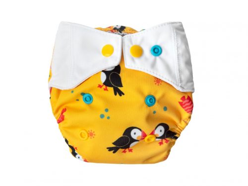 Pieluszka AIO Newborn (PUFFINS)