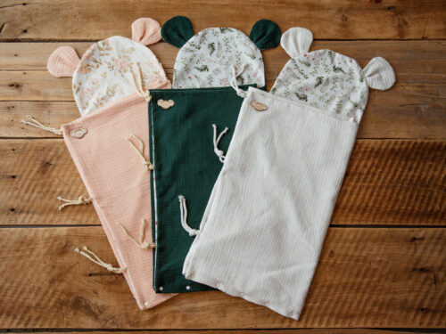 Muslin sleeping bag "Uszatek"